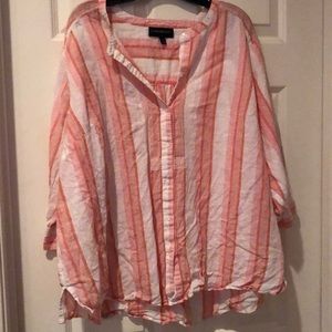 Lane Bryant striped top
